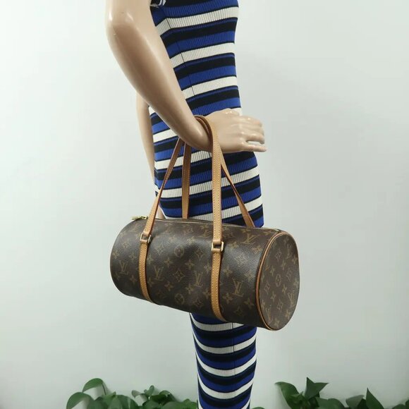 Louis Vuitton Papillon Brown W/P Monogram Canvas Tote 922-052825 - Picture 12 of 12